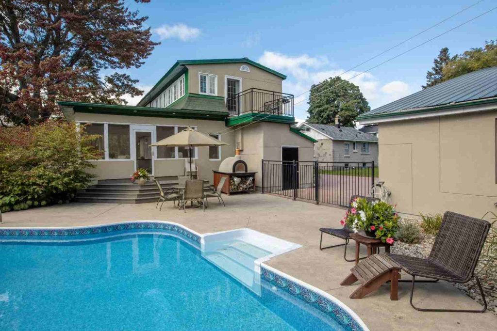 Backyard Pool Patio